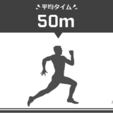 50メートル走の平均タイムは？年齢や学年/男女別に速い～遅いを9段階評価